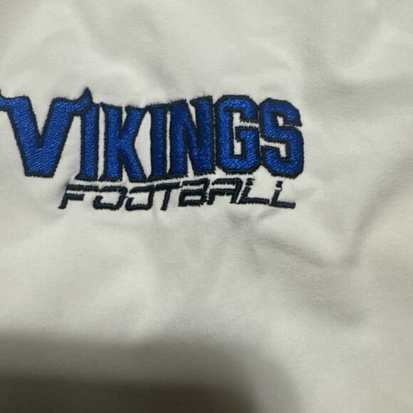 Under Armour Vikings Football Pullover Wind Jacket Xl - Picture 3 of 15
